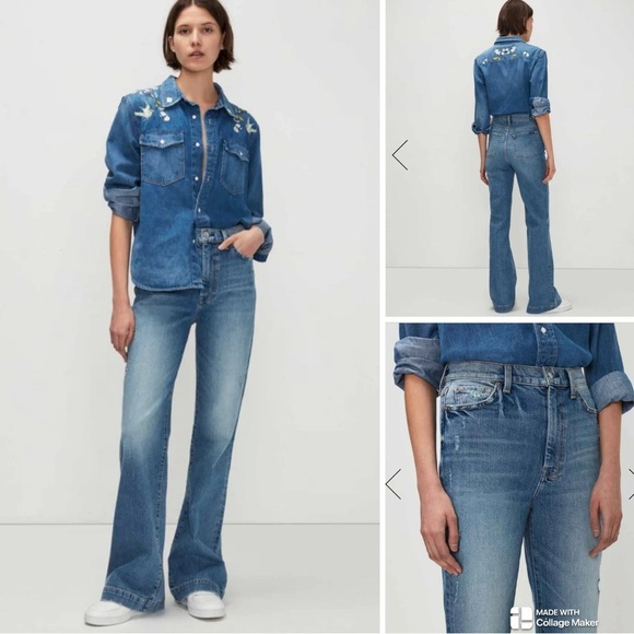 7 for all Mankind Ultra High Dojo 28x33 - Picture 2 of 10